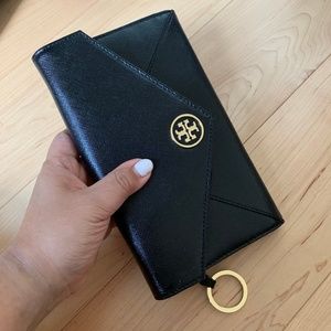 Tory Burch Black Wallet Clutch